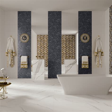 www rosone versace in gres porcellanato il meno caro it|Piastrelle in ceramica. Marchio Versace, uso rivestimento.